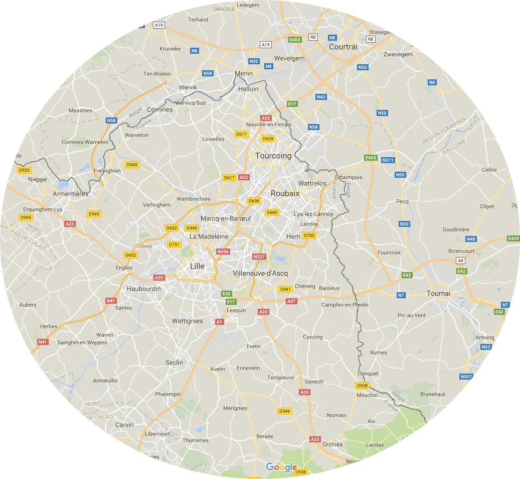 Zone d'intervention